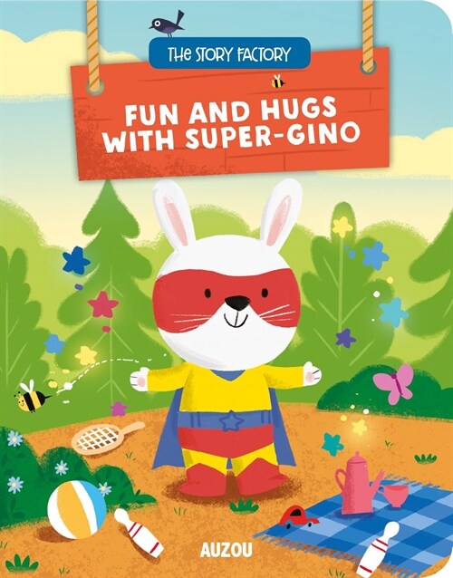 Fun and Hugs with Super-Gino : Finger Puppet Book (Novelty Book)