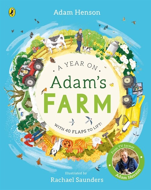 A Year on Adams Farm (Board Book)