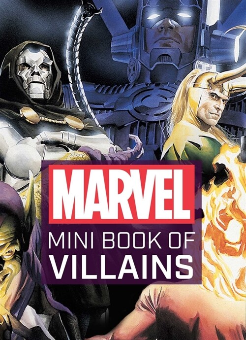 [중고] Marvel Comics: Mini Book of Villains (Hardcover)