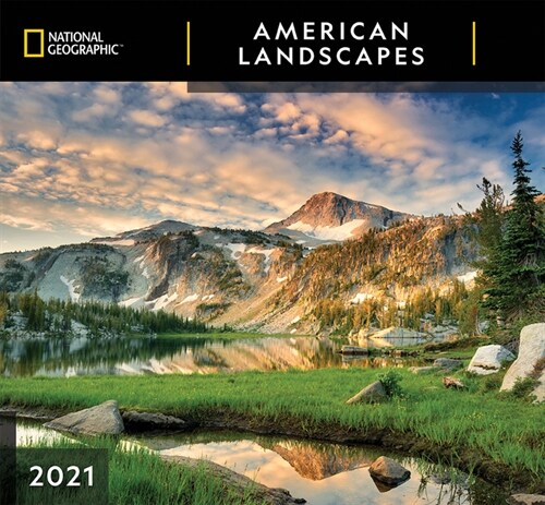 Cal 2021- National Geographic American Landscapes Wall (Wall)