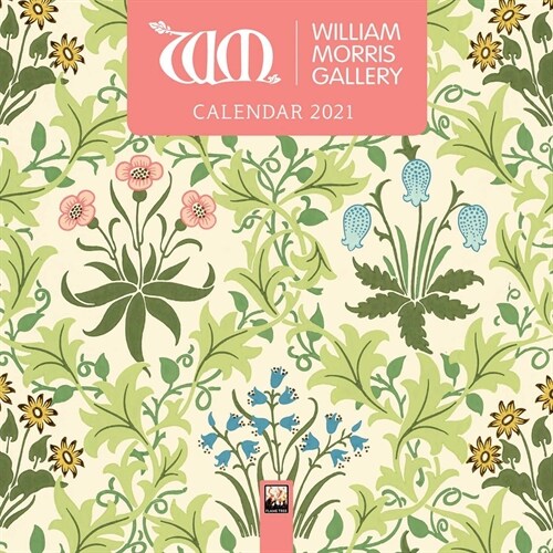 William Morris Gallery Mini Wall calendar 2021 (Art Calendar) (Calendar, New ed)