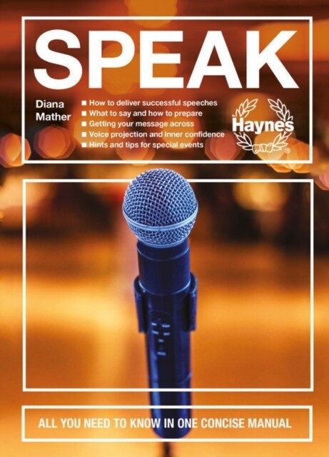 Speak : All you need to know in one concise manual (Hardcover)