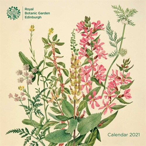 Royal Botanic Gardens, Edinburgh Wall Calendar 2021 (Art Calendar) (Calendar, New ed)