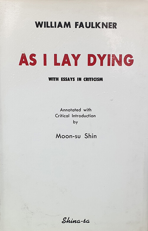 As I Lay Dying (영어 원문, 한글 각주)