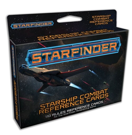 Starfinder Starship Combat Reference Cards (Game)