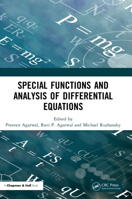 Special Functions and Analysis of Differential Equations (Hardcover, 1)