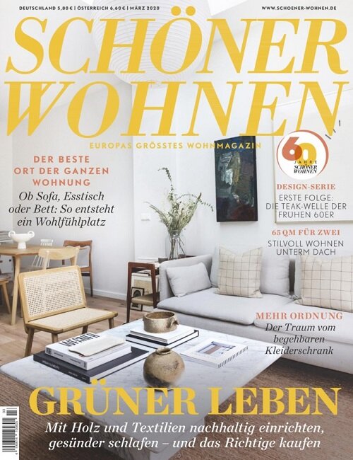 Schoner Wohnen (월간 독일판): 2020년 03월호