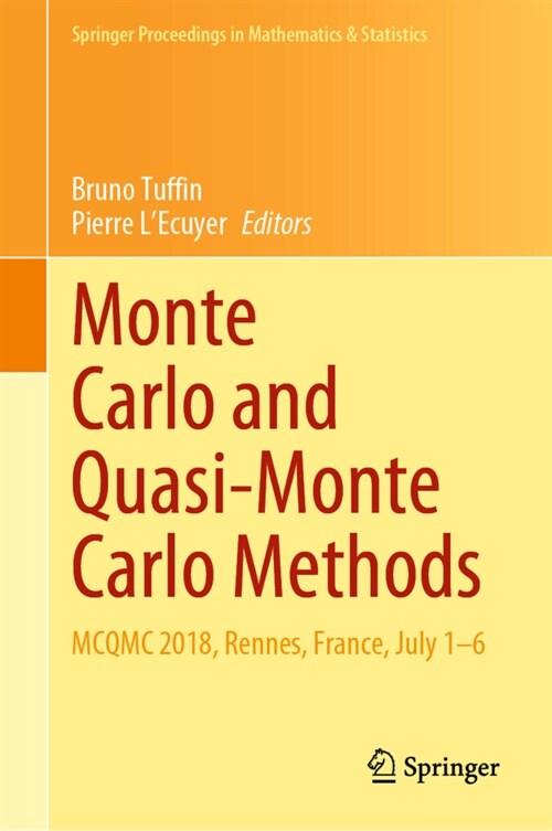 Monte Carlo and Quasi-Monte Carlo Methods: McQmc 2018, Rennes, France, July 1-6 (Hardcover, 2020)