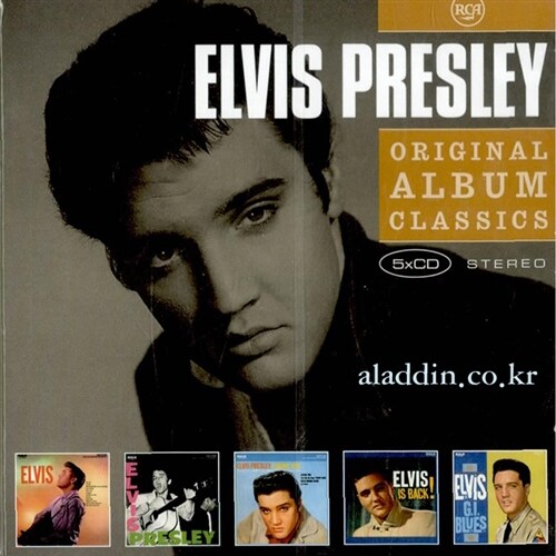 [수입] Elvis Presley - Original Album Classics (Elvis + Elvis Presley + Loving You + Elvis Is Back! + GI Blues)
