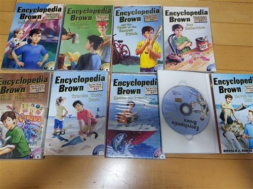 [중고] Encyclopedia Brown #1 : Boy Detective (Paperback + CD 1장)