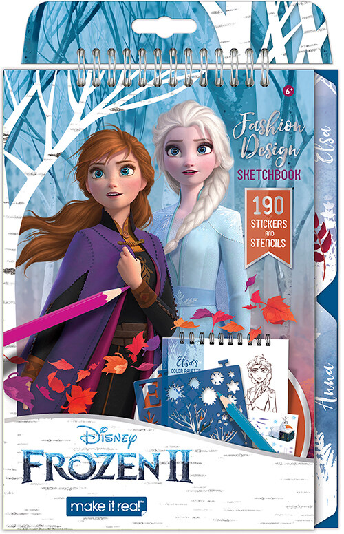 겨울왕국 2 패션 디자인 스케치북