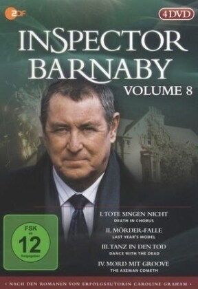 Inspector Barnaby. Vol.8, 4 DVDs (DVD Video)