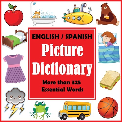 English Spanish Picture Dictionary (Paperback)