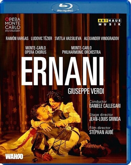 Ernani, 1 Blu-ray (Blu-ray)