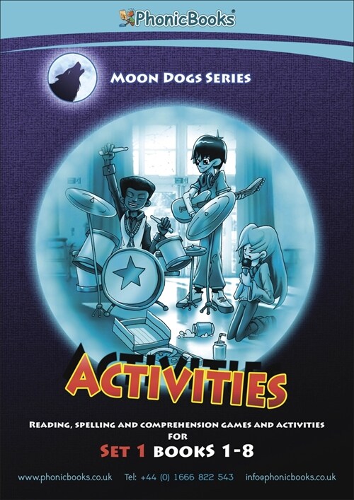 Phonic Books Moon Dogs Set 1 Activities : Sounds of the alphabet (Spiral Bound)