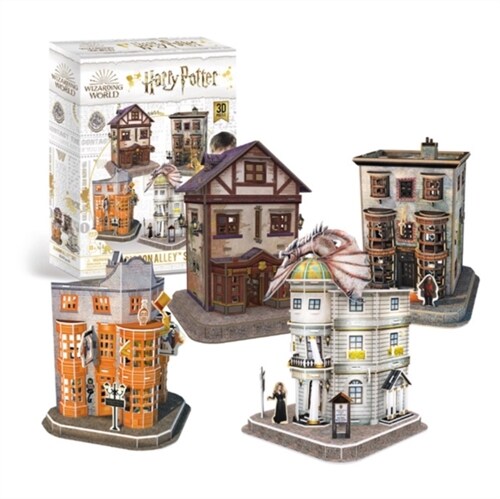 HP Diagon Alley 4 in 1 3D Puzzle (Other)