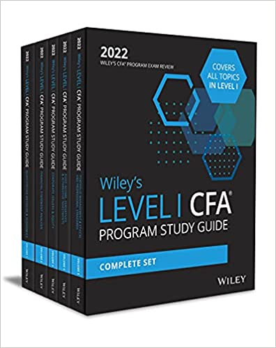 Wileys Level I Cfa Program Study Guide 2022: Complete Set (Paperback)