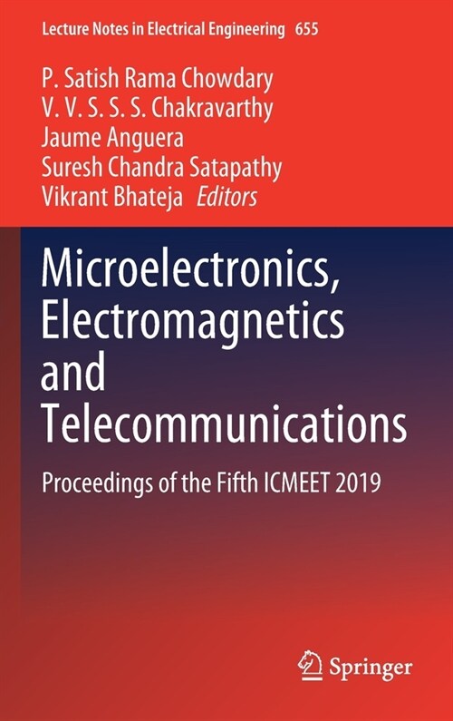 Microelectronics, Electromagnetics and Telecommunications: Proceedings of the Fifth Icmeet 2019 (Hardcover, 2021)