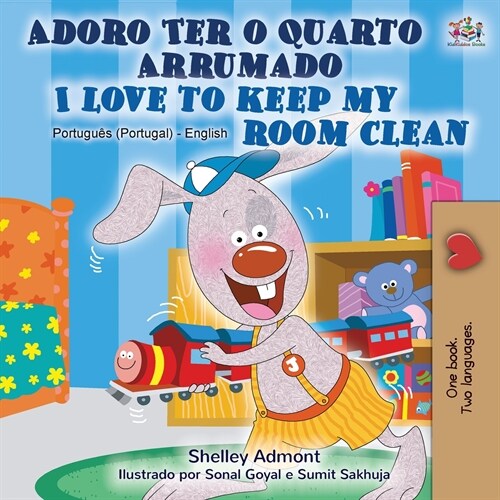 I Love to Keep My Room Clean (Portuguese English Bilingual Book - Portugal) (Paperback)