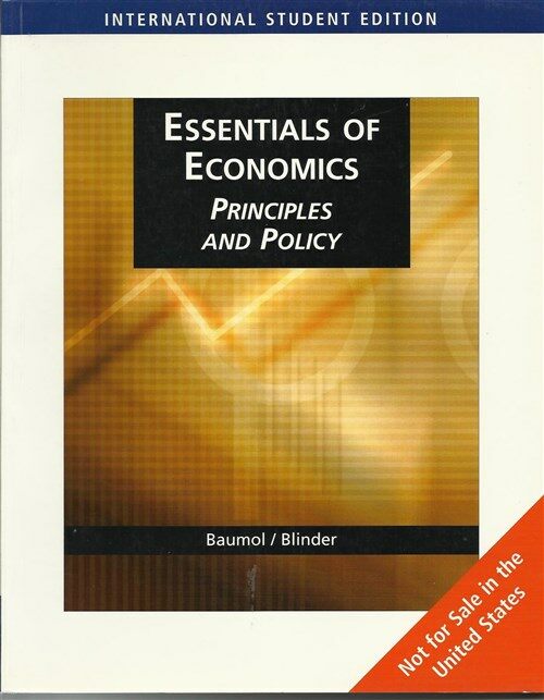 [중고] Essentials of Economics : Principles and Policy (10/e, Hardcover)