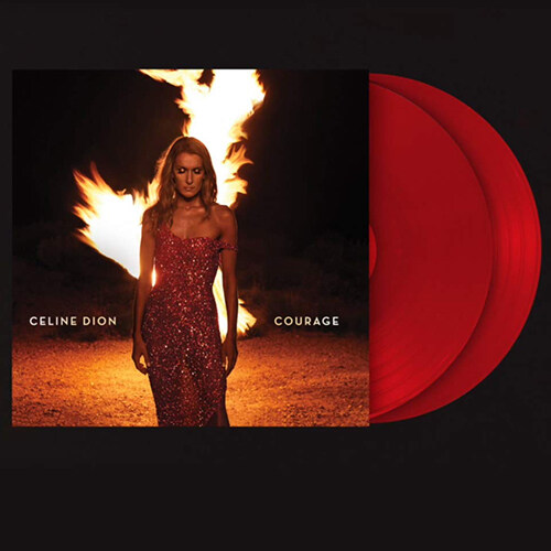[수입] Celine Dion - Courage [Ruby Red 2LP][Gatefold]