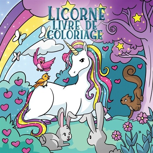 Licorne livre de coloriage: Pour les enfants de 4 ?8 ans (Paperback)