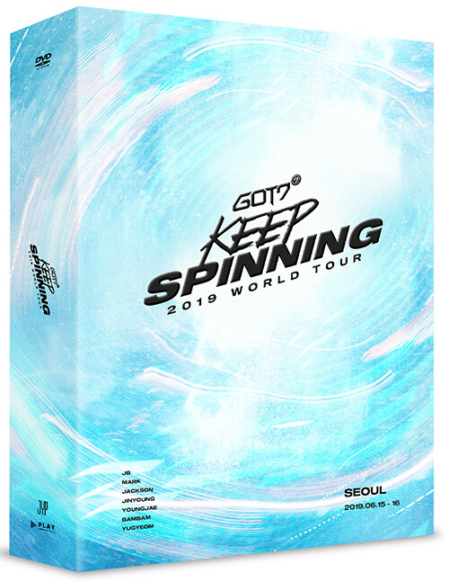 갓세븐 - GOT7 2019 WORLD TOUR KEEP SPINNING IN SEOUL DVD (3disc)
