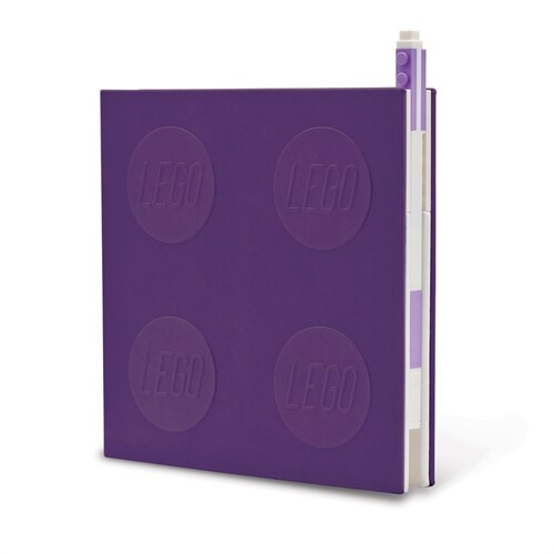 Lego 2.0 Locking Notebook with Gel Pen - Lavender (Other)