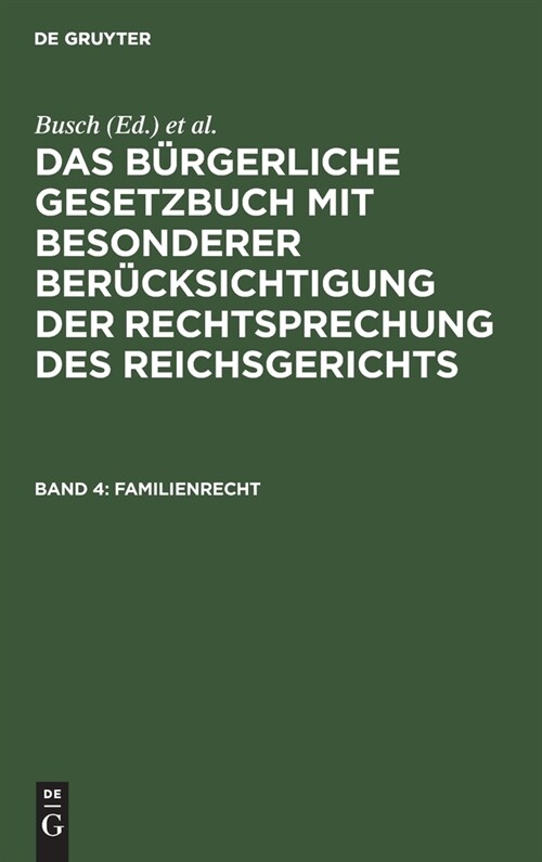 Familienrecht (Hardcover, 6, 6., Neubearb. A)