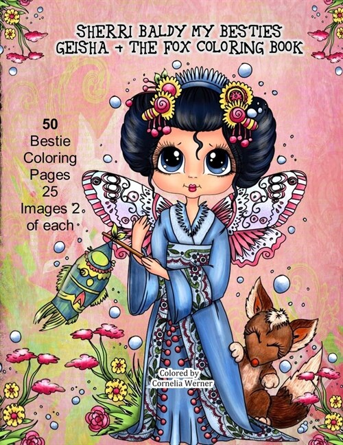 Sherri Baldy My Besties Geisha & the Fox Coloring Book (Paperback)