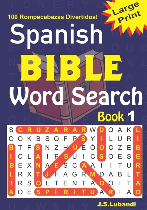 Spanish BIBLE Word Search Book 1 (Paperback)