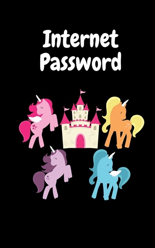 Internet Password: A discreet password log book for people who love Ponies (Paperback)