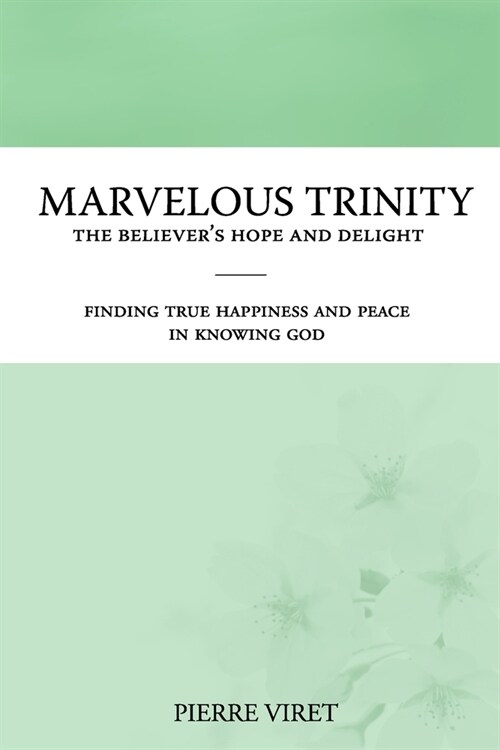 Marvelous Trinity, the Believers Hope and Delight: Finding true happiness and peace in knowing God (Paperback)