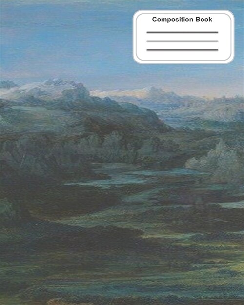 Composition Book: Mountain Range (Paperback)