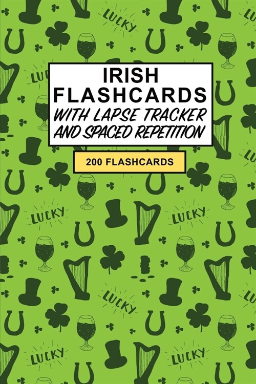 Irish Flashcards: Create your own Irish Language Flashcards. Learn Irish words and Improve Irish vocabulary with Active Recall - include (Paperback)