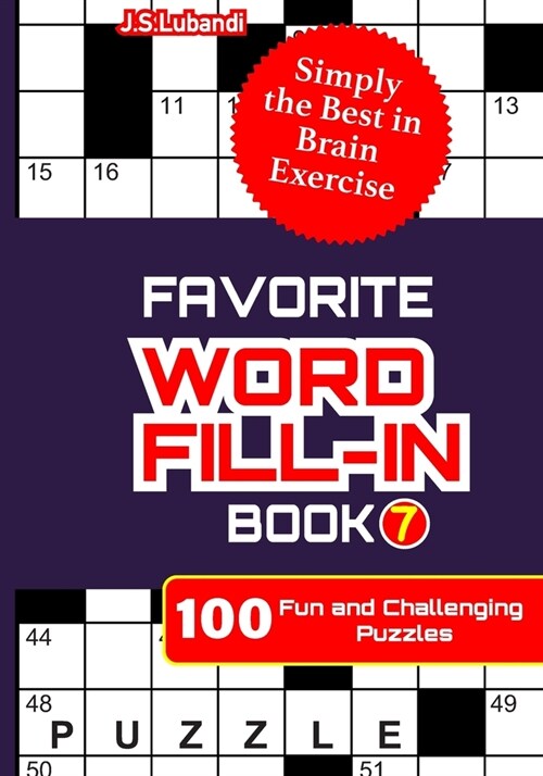 FAVORITE WORD FILL-IN Book 7 (Paperback)