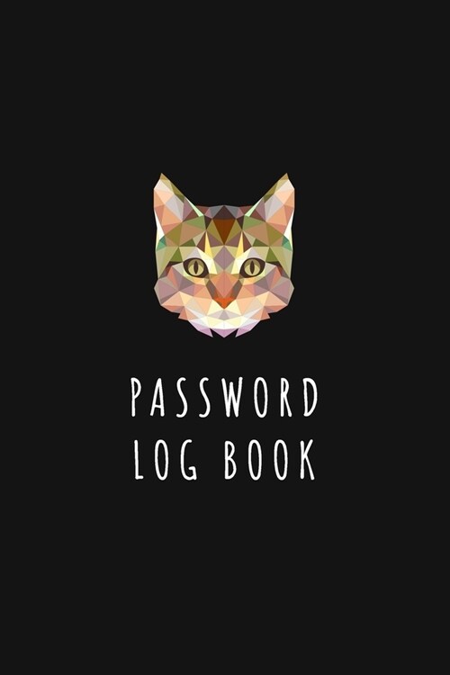 Password Book: Internet Address and Password Keeper Logbook Journal with Alphabetical, 6 x 7 Inches - Colorful Cats (Paperback)