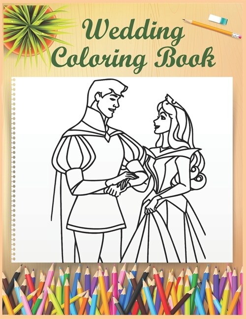 Wedding Coloring Book: Kids Wedding Activity Coloring Book (Children Wedding Coloring Book) (Paperback)