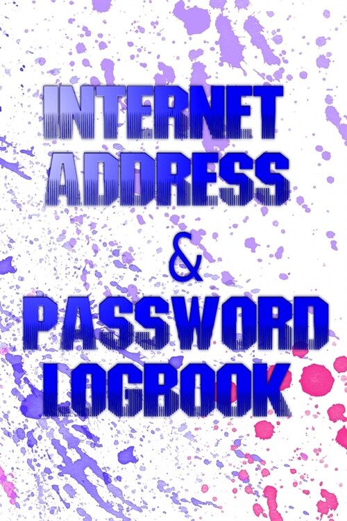 Password Log Book: Piccadilly Internet Password Logbook 110 Page Matte Cover Design Size 6 X 9 Inch Alphabetical - Address # Tabs Quality (Paperback)
