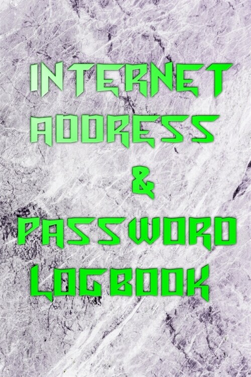 Password Login Book: Unicorn Internet Password Organizer Logbook 110 Pages Matte Cover Design Size 6 X 9 Inches Cover - Large # Note Fast P (Paperback)
