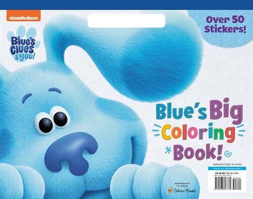 Blues Big Coloring Book (Blues Clues & You) (Paperback)