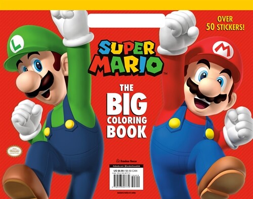Super Mario: The Big Coloring Book (Nintendo(r)) (Paperback)