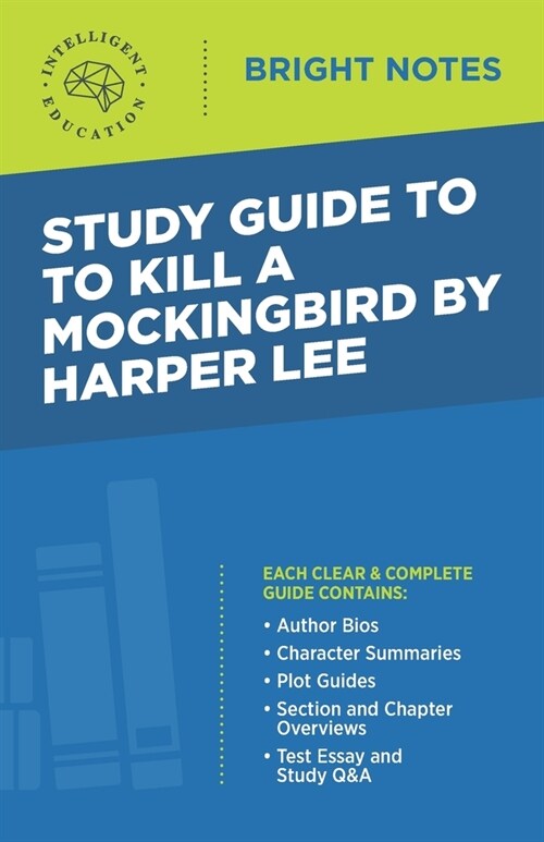 Study Guide to To Kill a Mockingbird by Harper Lee (Paperback)