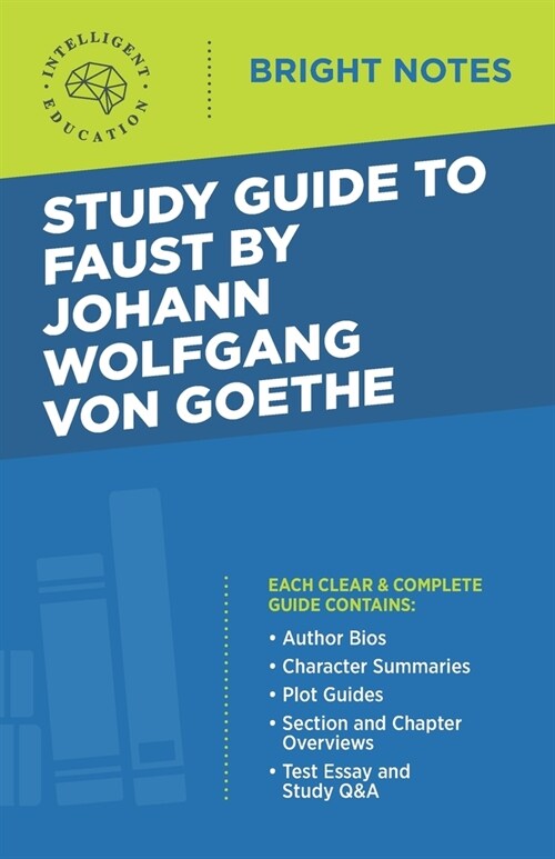 Study Guide to Faust by Johann Wolfgang von Goethe (Paperback, 5)