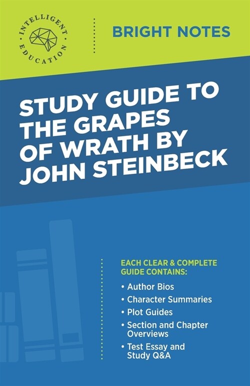 Study Guide to The Grapes of Wrath by John Steinbeck (Paperback, 4)