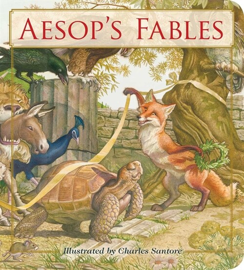 Aesops Fables Oversized Padded Board Book: The Classic Edition (Board Books)