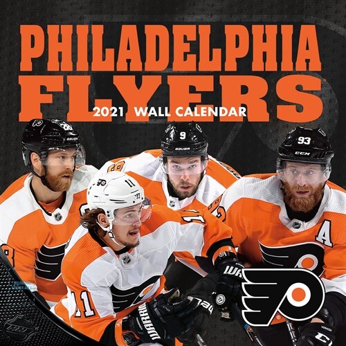 Philadelphia Flyers 2021 12x12 Team Wall Calendar (Wall)