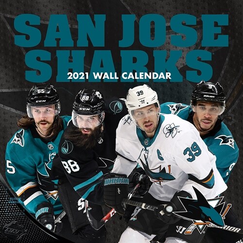 San Jose Sharks 2021 12x12 Team Wall Calendar (Wall)