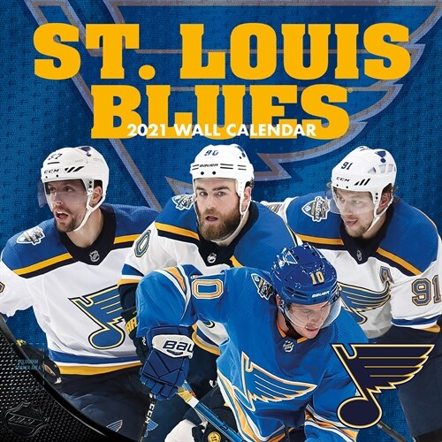 St Louis Blues 2021 12x12 Team Wall Calendar (Wall)