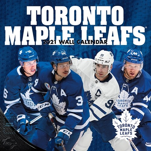 Toronto Maple Leafs 2021 12x12 Team Wall Calendar (Wall)